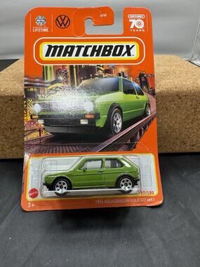 Matchbox ‘76 Volkswagen Golf GTI MK1 #97/100 Green 2024 MBX Metro Series New